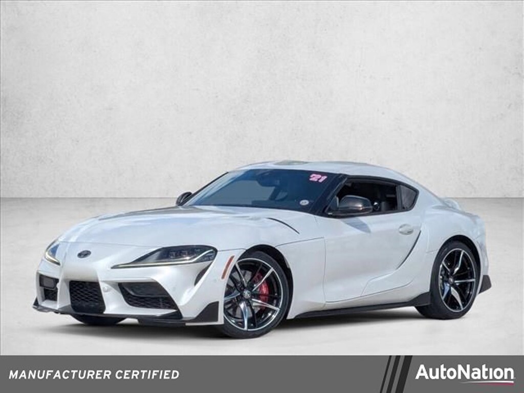 Certified 2021 Toyota GR Supra 3.0 Premium Coupe