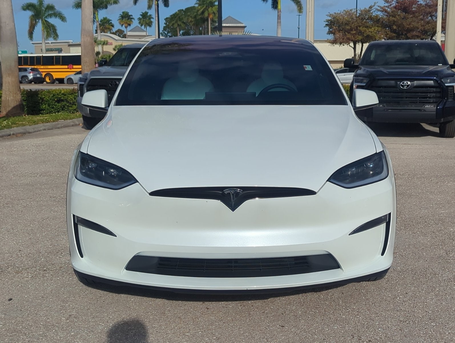Used 2024 Tesla Model X Long Range with VIN 7SAXCDE54RF453282 for sale in Fort Myers, FL