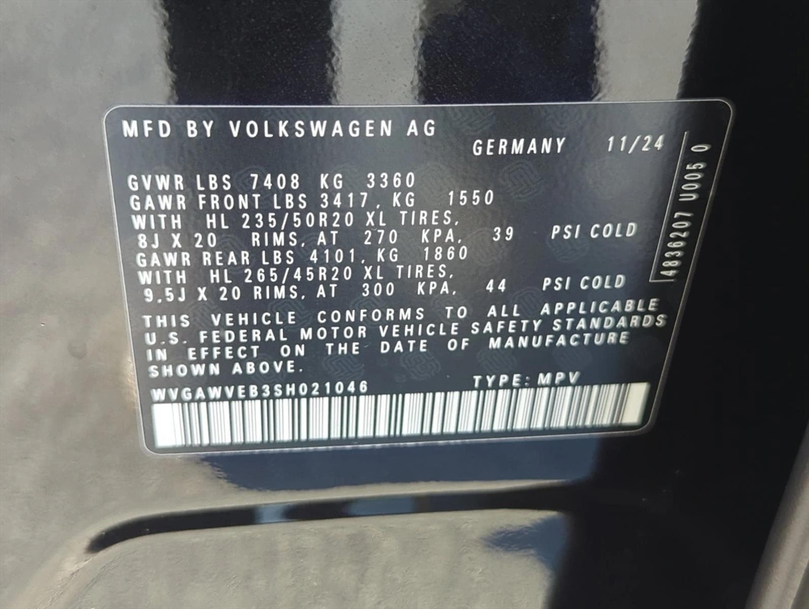 Used 2025 Volkswagen ID. Buzz PRO S with VIN WVGAWVEB3SH021046 for sale in Fort Myers, FL