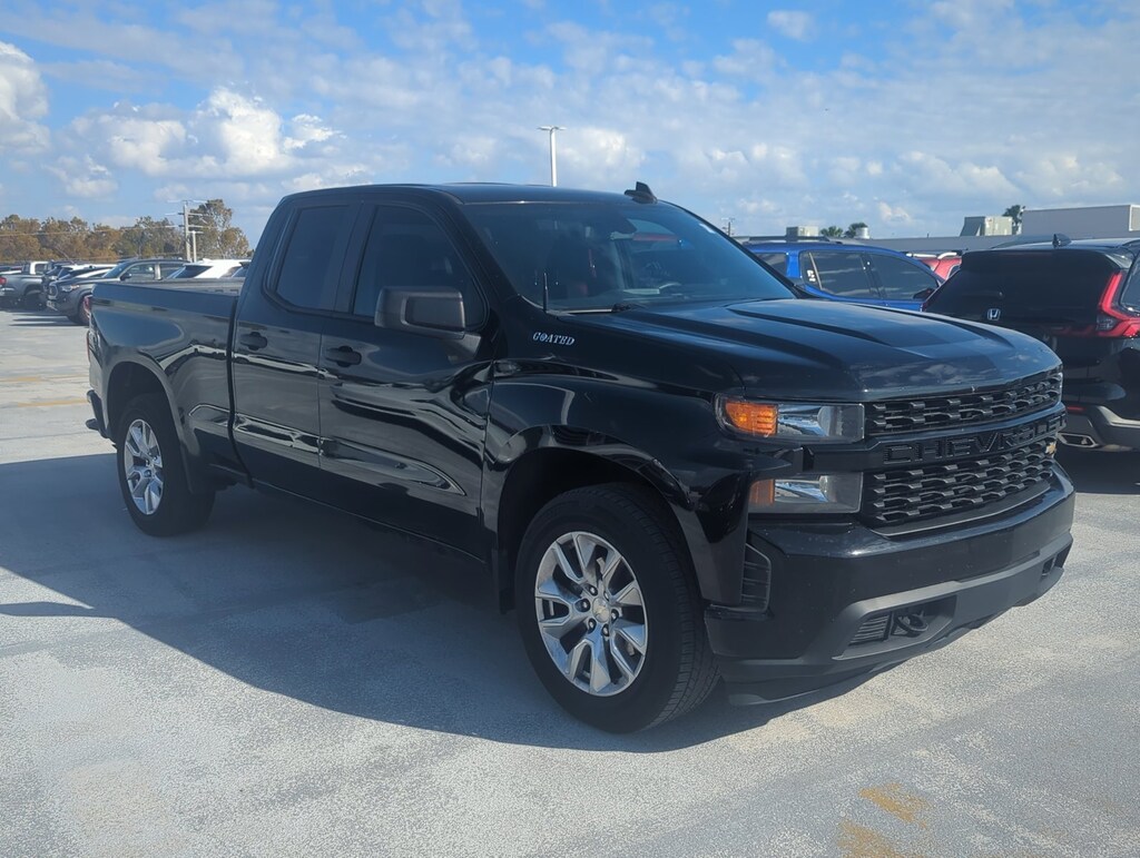 Used 2021 Chevrolet Silverado 1500 Custom Truck Double Cab