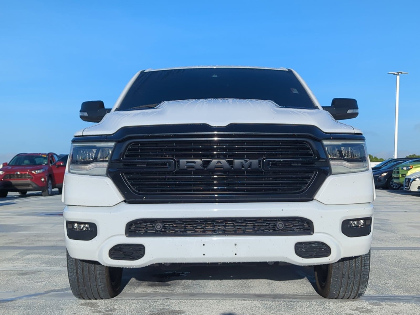 Used 2022 RAM Ram 1500 Pickup Laramie with VIN 1C6RREJM9NN173433 for sale in Fort Myers, FL