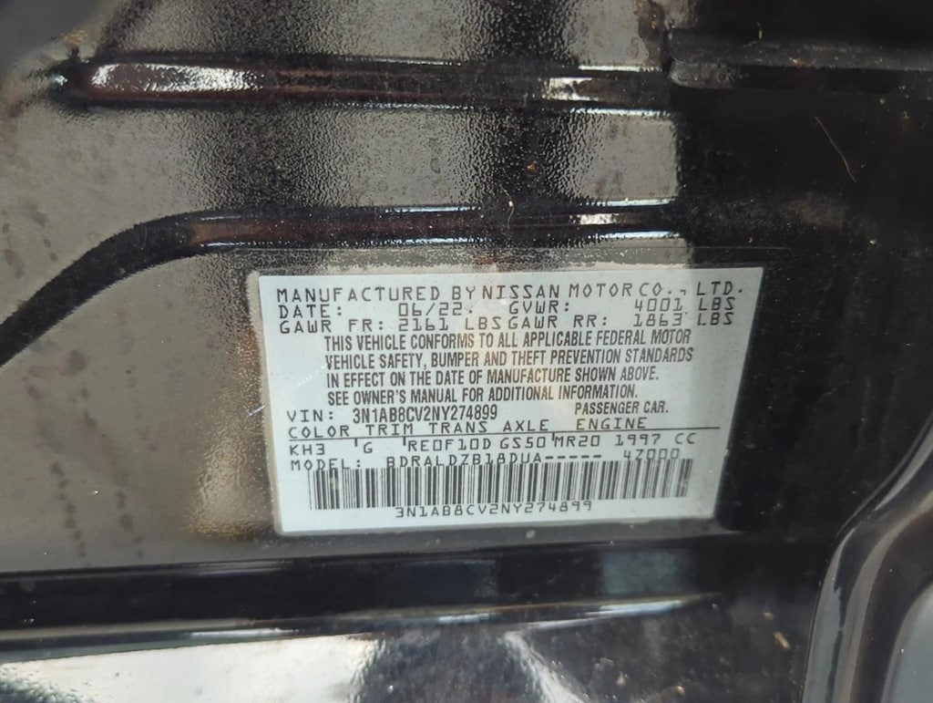 Used 2022 Nissan Sentra SV Sedan