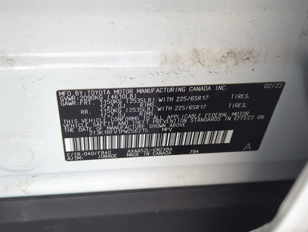 Used 2023 Toyota RAV4 LE SUV