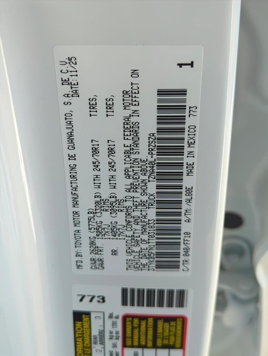 2026 Toyota Tacoma SR5 - Photo 26