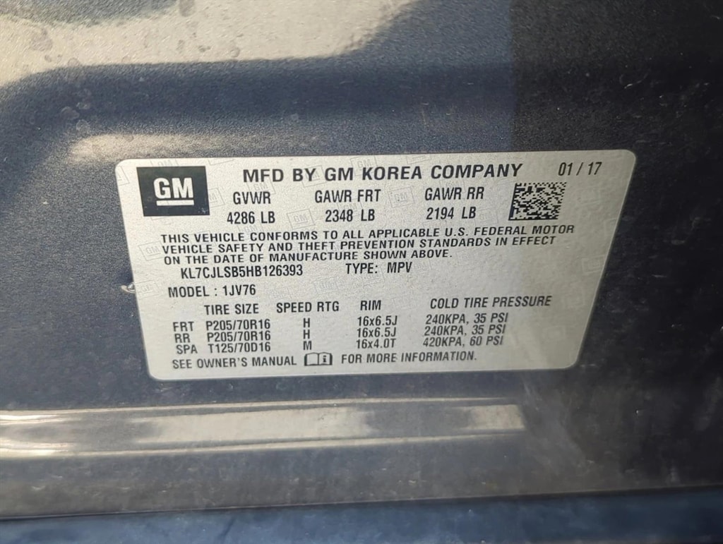 Used 2017 Chevrolet Trax LT SUV