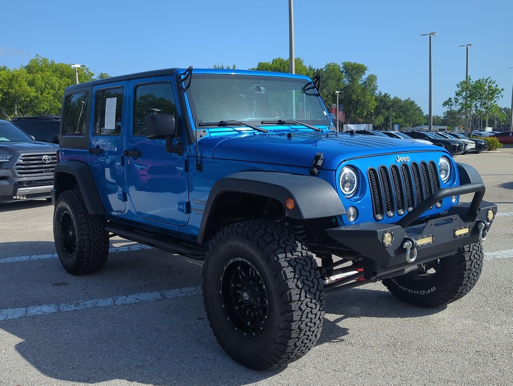 Used 2016 Jeep Wrangler JK Unlimited Sport 4X4 SUV