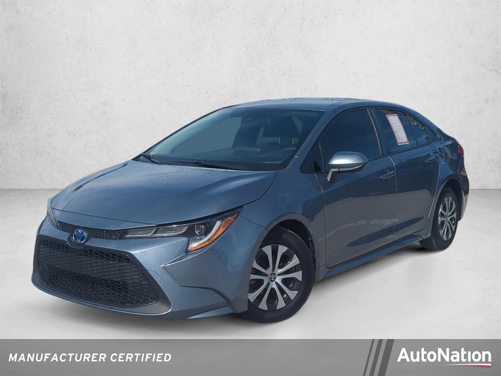 Certified 2022 Toyota Corolla Hybrid LE Sedan