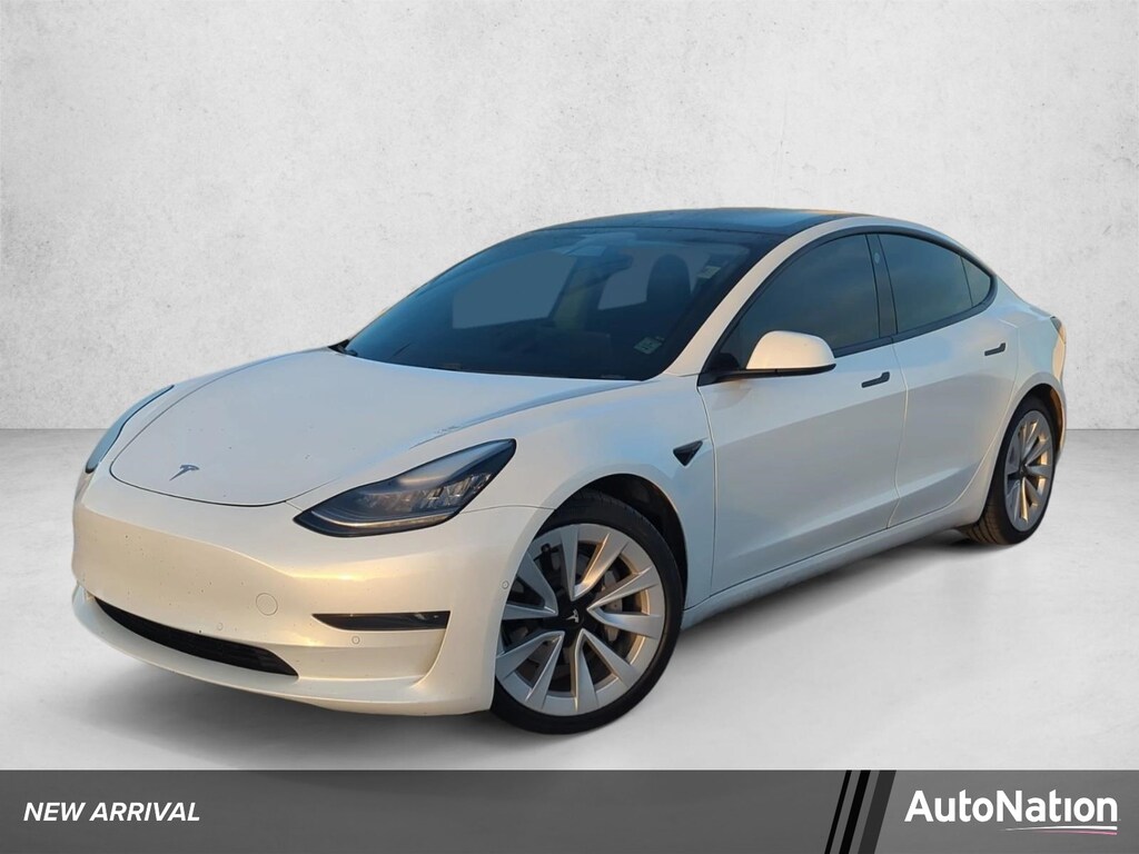 Used 2021 Tesla Model 3 Standard Range Plus Sedan