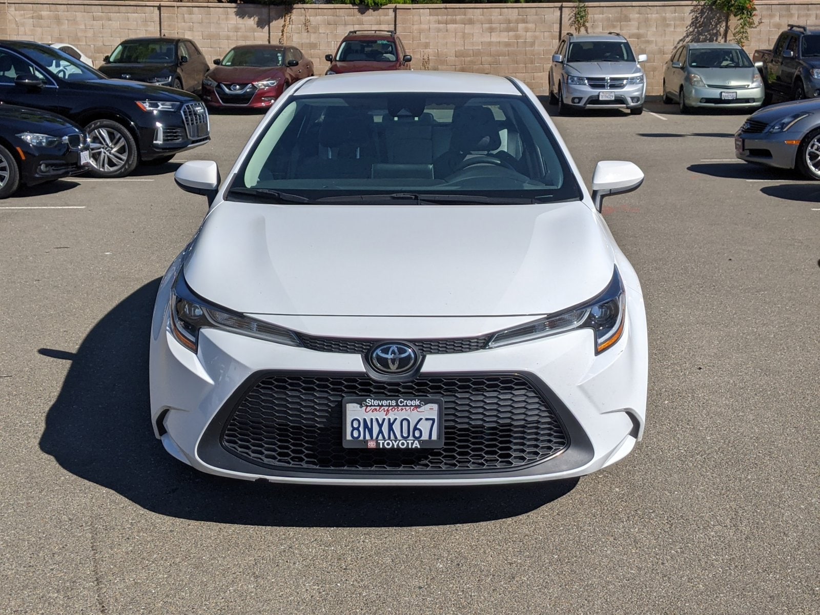 Used 2020 Toyota Corolla LE with VIN 5YFEPRAE1LP058421 for sale in Hayward, CA