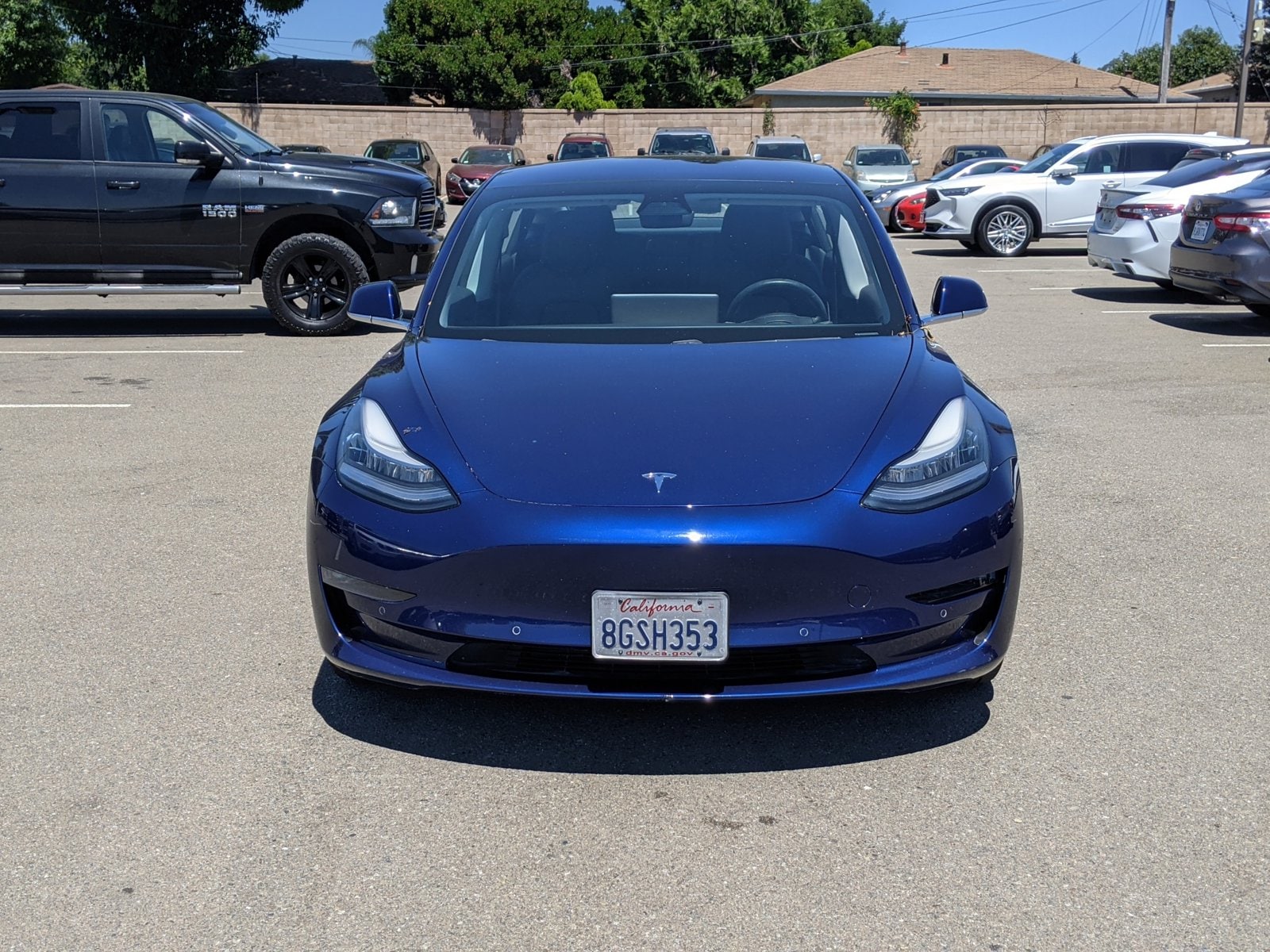 Used 2018 Tesla Model 3 Long Range with VIN 5YJ3E1EA6JF124766 for sale in Hayward, CA