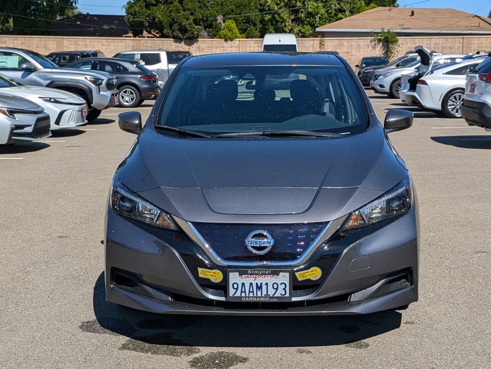 Used 2022 Nissan LEAF S with VIN 1N4AZ1BV7NC555919 for sale in Hayward, CA