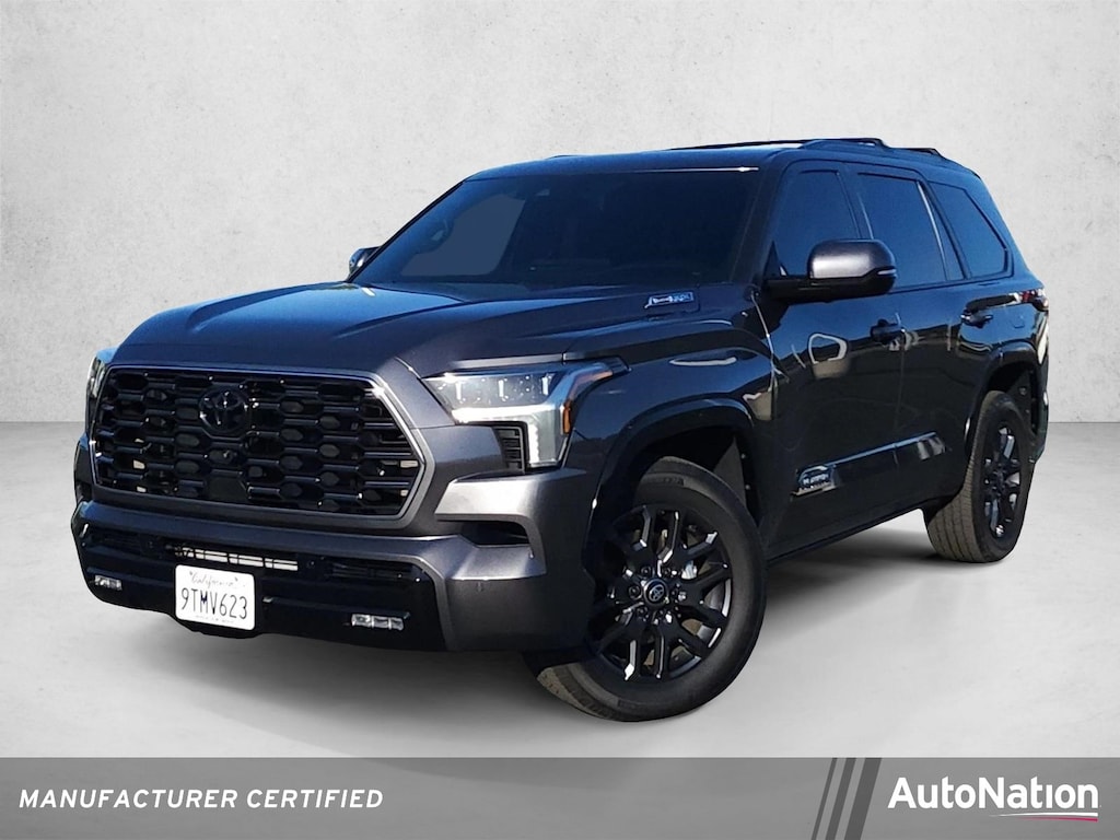 Certified 2025 Toyota Sequoia Platinum SUV