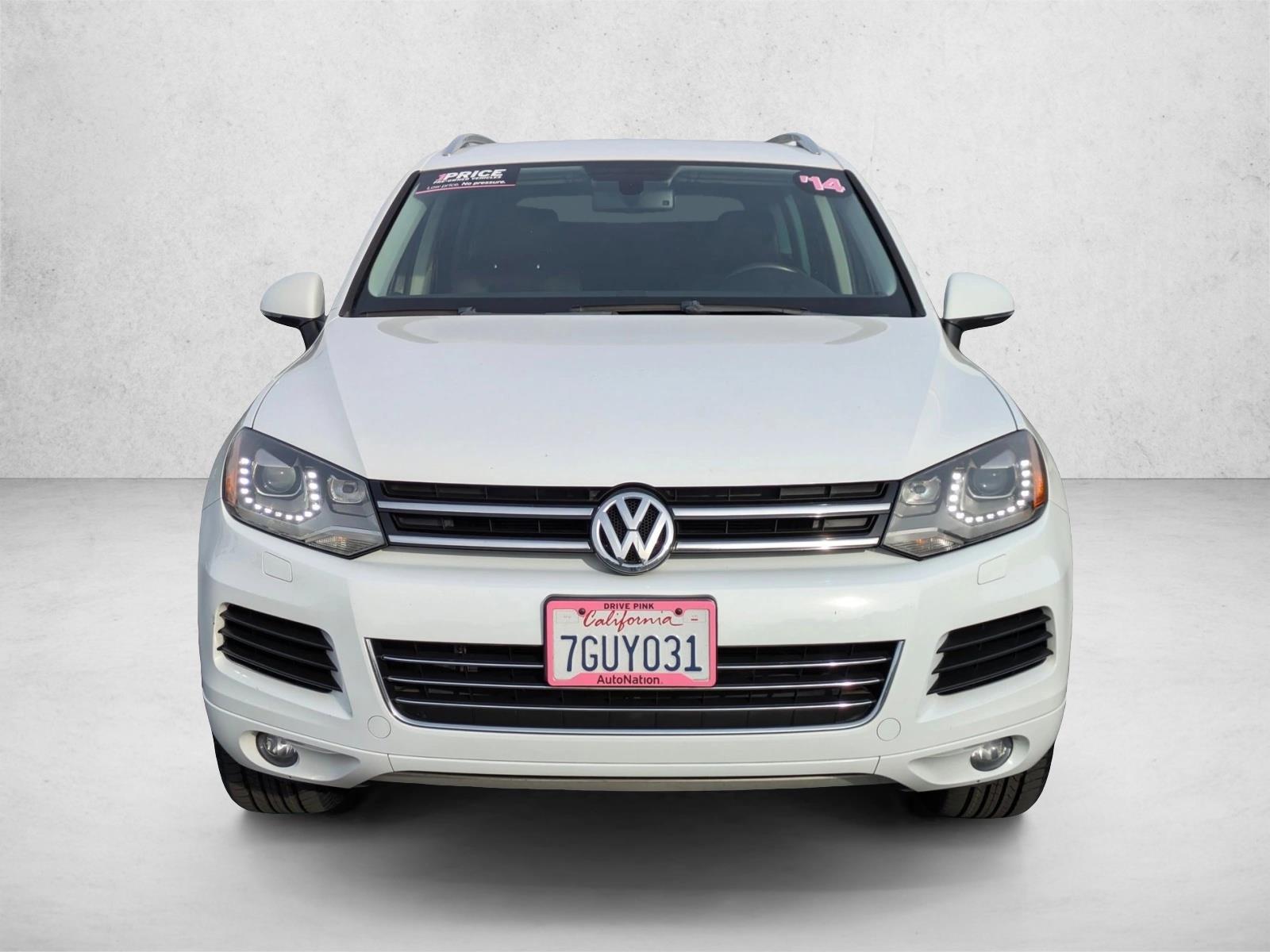 Used 2014 Volkswagen Touareg Sport with VIN WVGEF9BP0ED003835 for sale in Irvine, CA