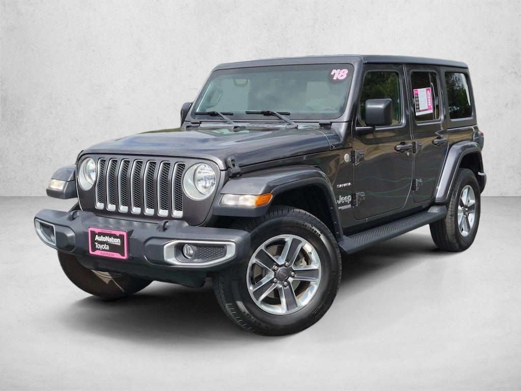 Used 2018 Jeep Wrangler Unlimited Sahara 4x4 SUV