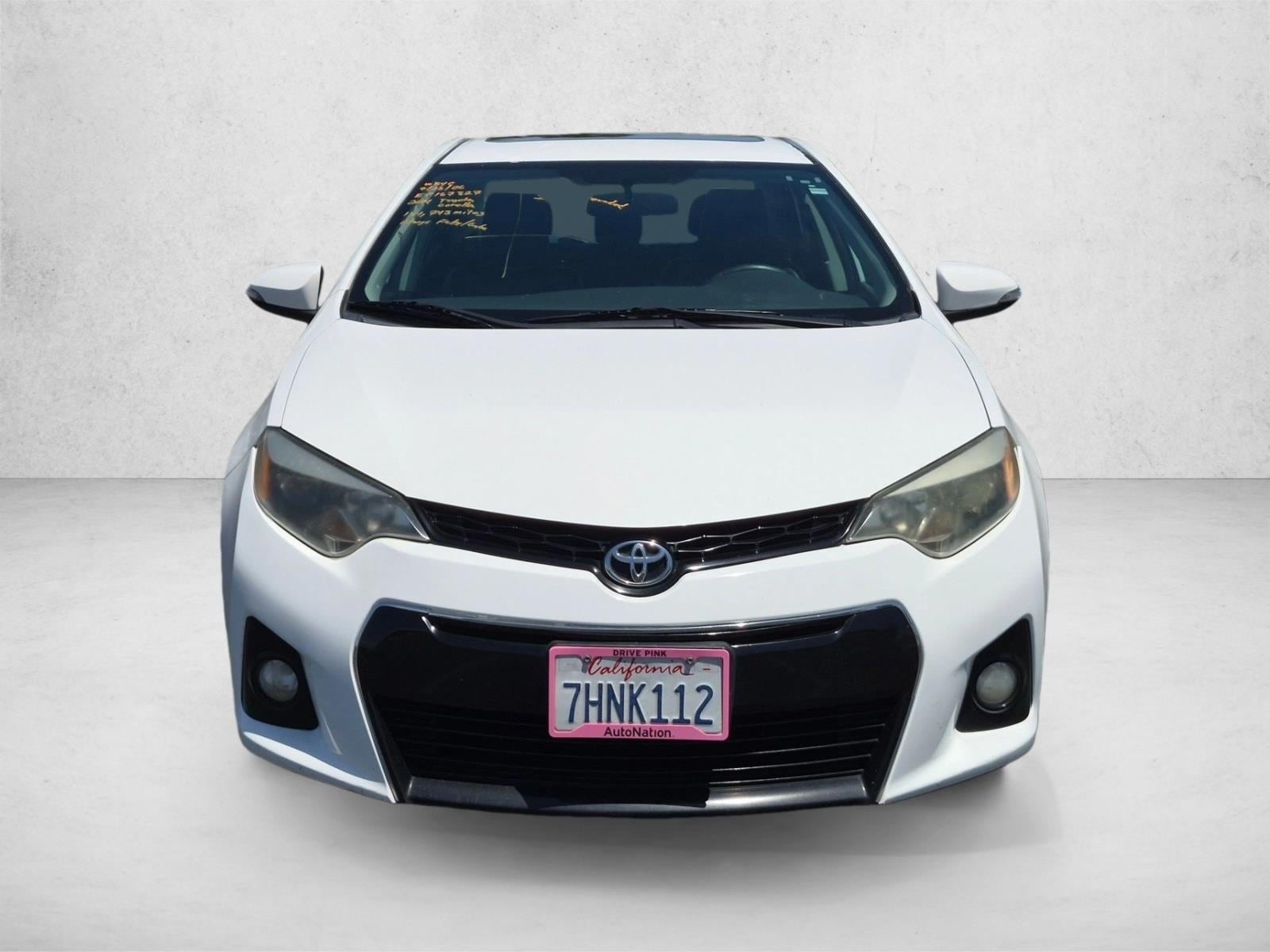 Used 2014 Toyota Corolla S Premium with VIN 5YFBURHE0EP167327 for sale in Irvine, CA