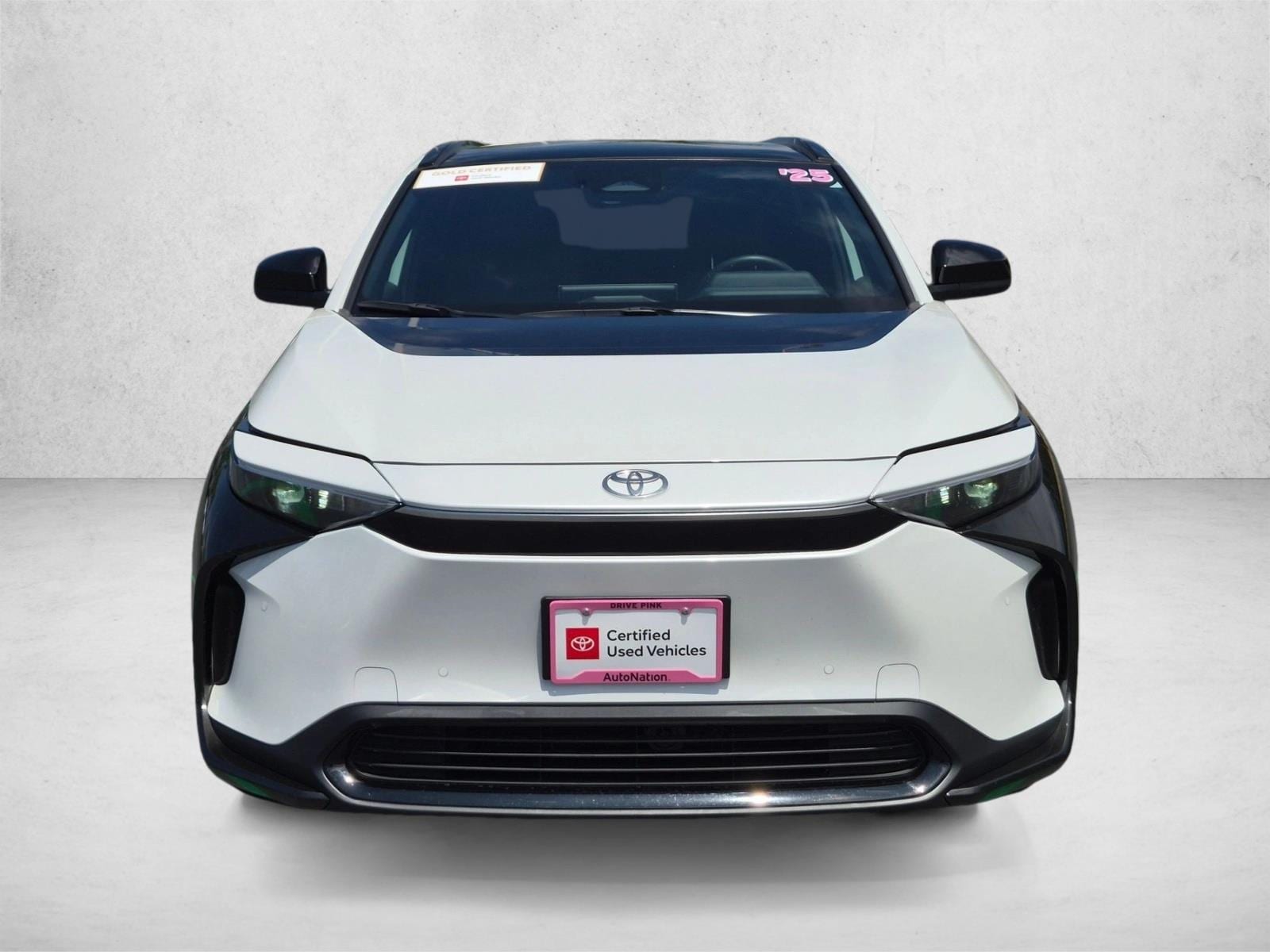 Certified 2025 Toyota bZ4X XLE with VIN JTMAAAAA7SA067576 for sale in Irvine, CA