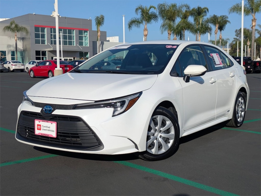 Used 2024 Toyota Corolla Hybrid LE Sedan