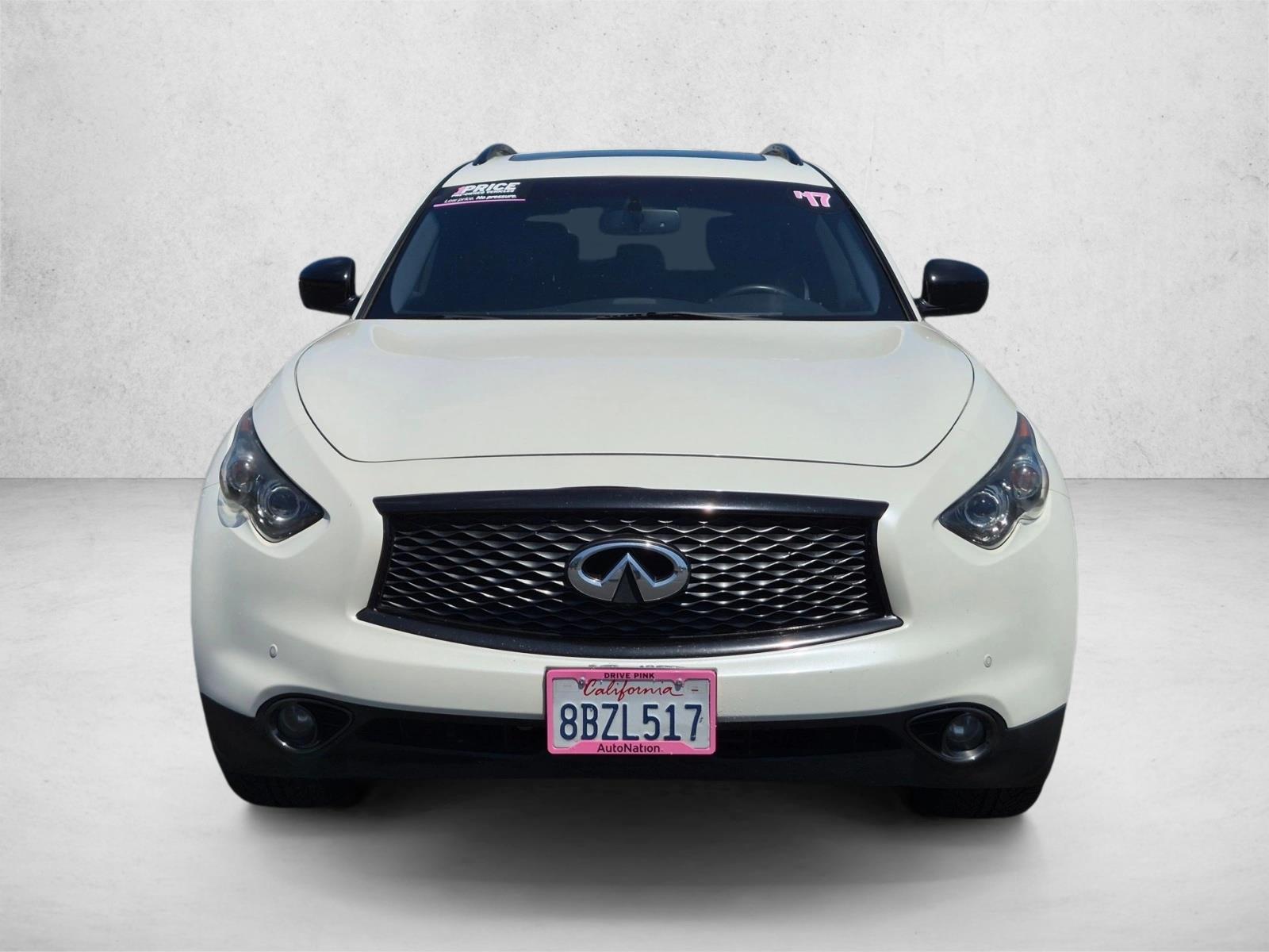 Used 2017 INFINITI QX70 Base with VIN JN8CS1MW1HM410746 for sale in Irvine, CA