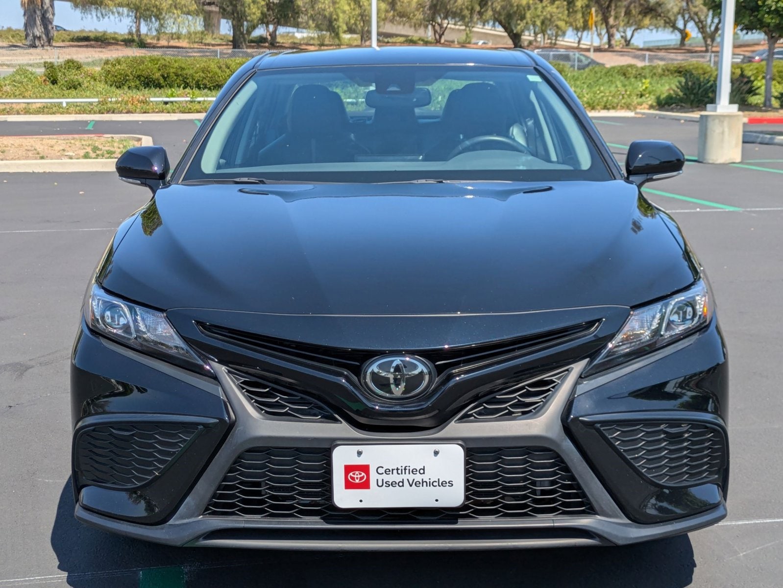 Certified 2024 Toyota Camry SE with VIN 4T1T11AK8RU218026 for sale in Irvine, CA
