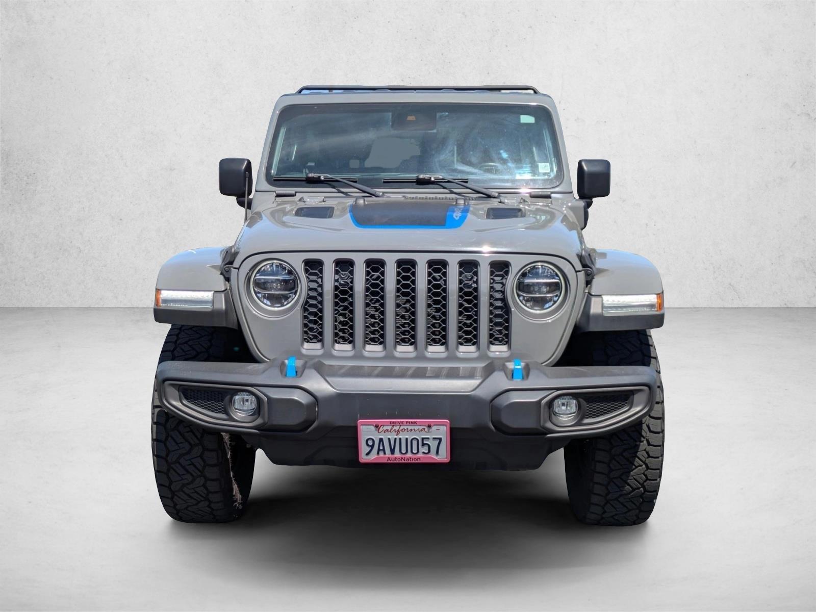 Used 2022 Jeep Wrangler Unlimited Rubicon 4XE with VIN 1C4JJXR68NW107190 for sale in Irvine, CA