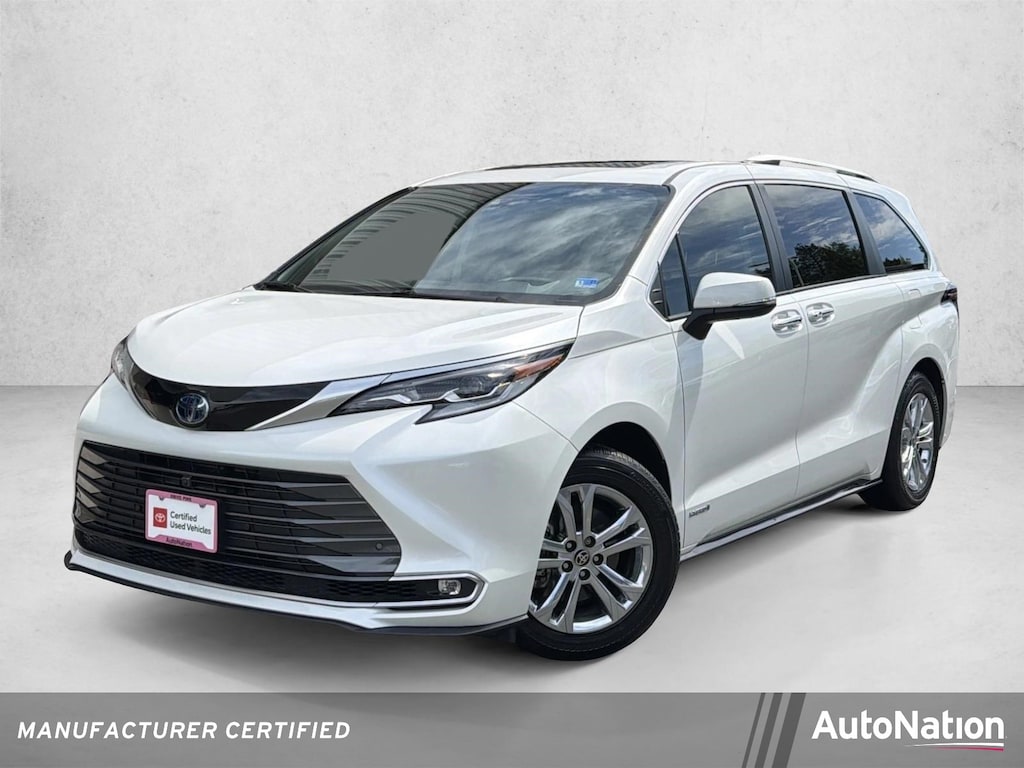 Used 2021 Toyota Sienna Platinum 7 Passenger Van
