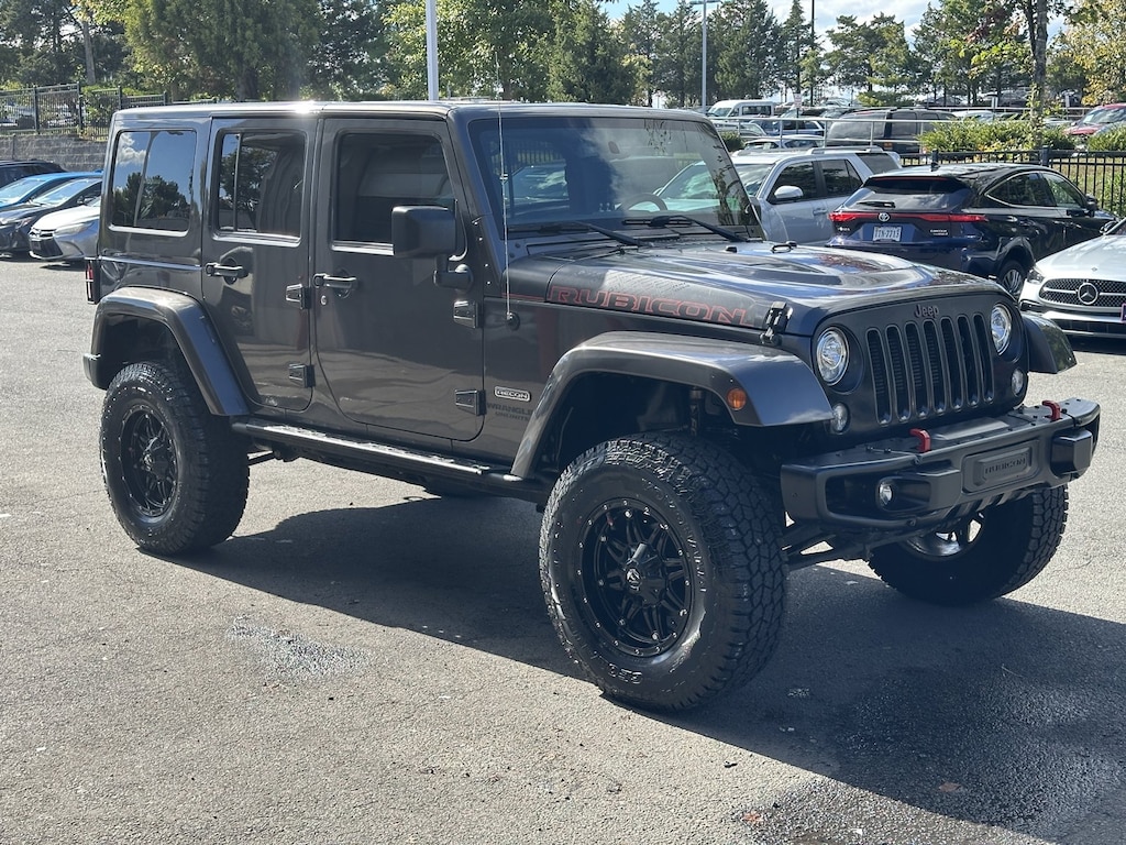 Used 2017 Jeep Wrangler JK Unlimited Rubicon 4x4 SUV