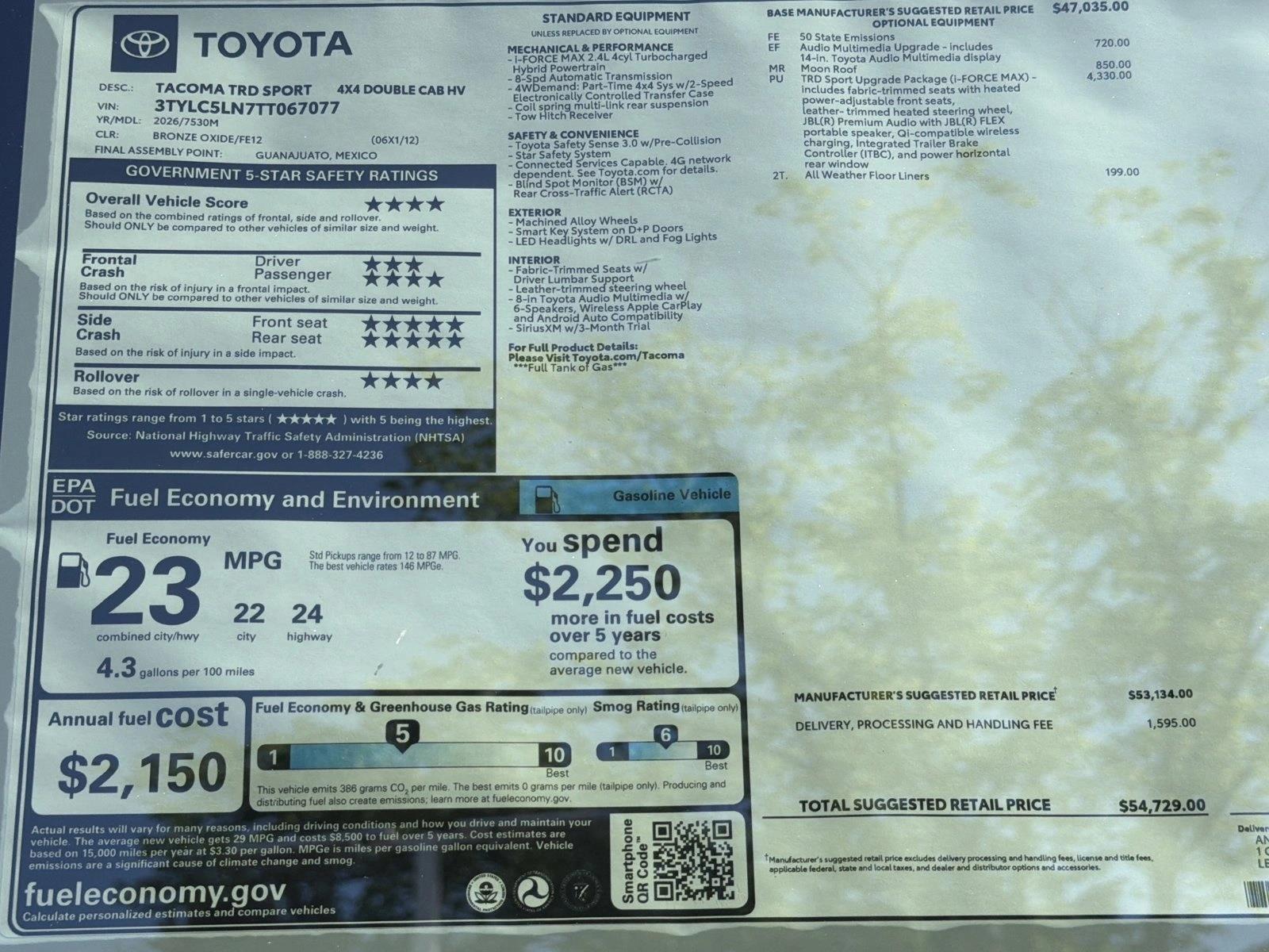 2026 Toyota Tacoma TRD Sport - Photo 24
