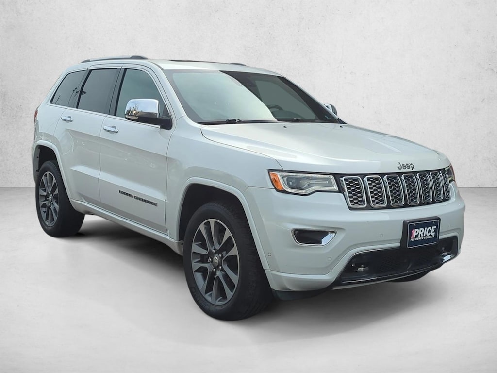 Used 2017 Jeep Grand Cherokee Overland 4x4 SUV