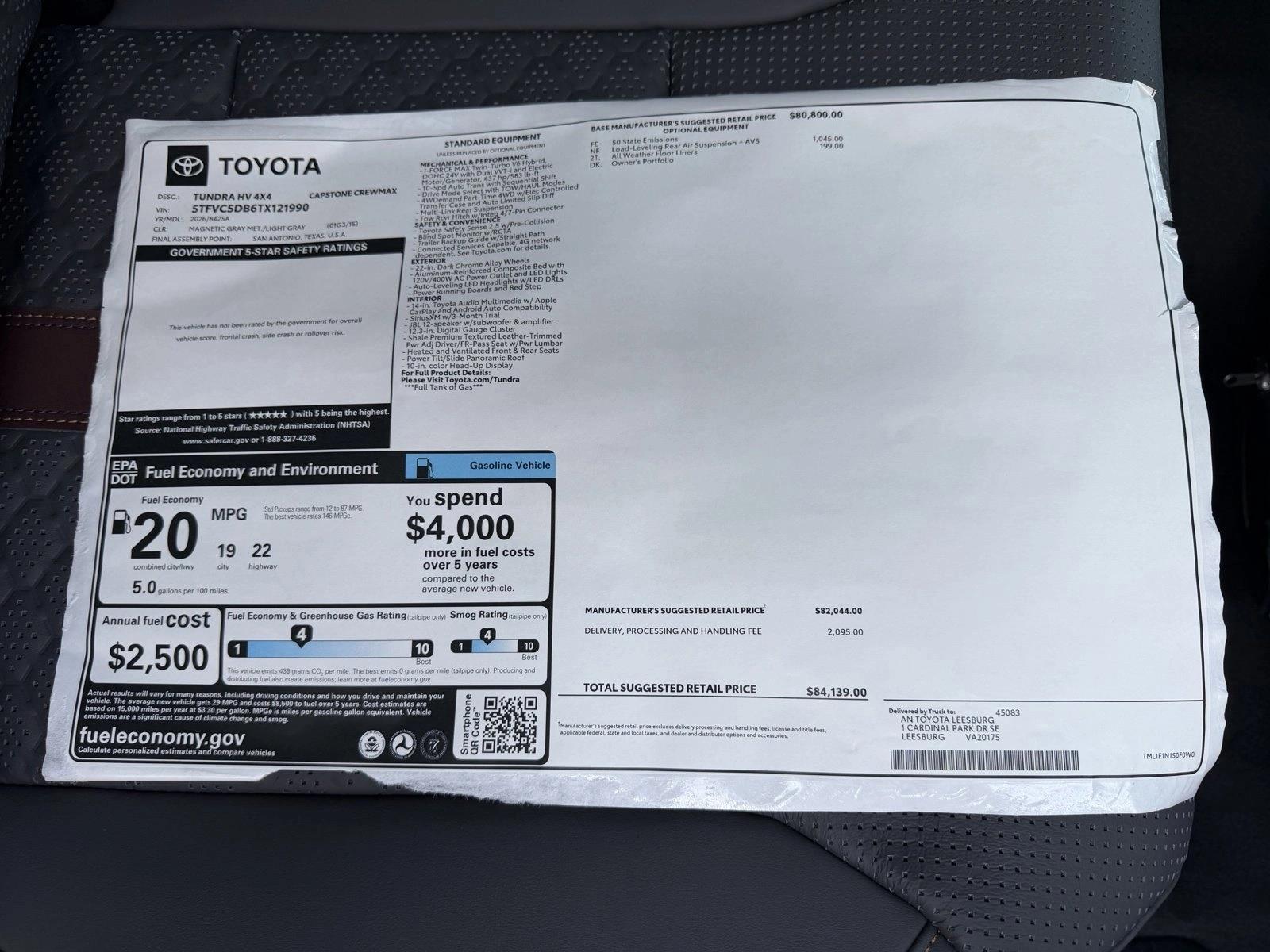 2026 Toyota Tundra Capstone - Photo 24