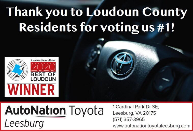 Toyota Dealership Near Me Leesburg, VA AutoNation Toyota Leesburg