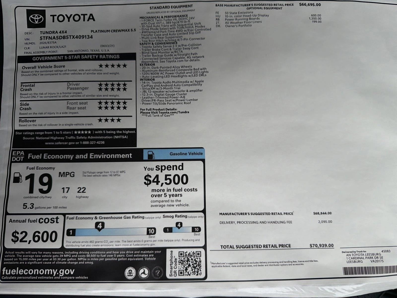 2026 Toyota Tundra Platinum - Photo 25