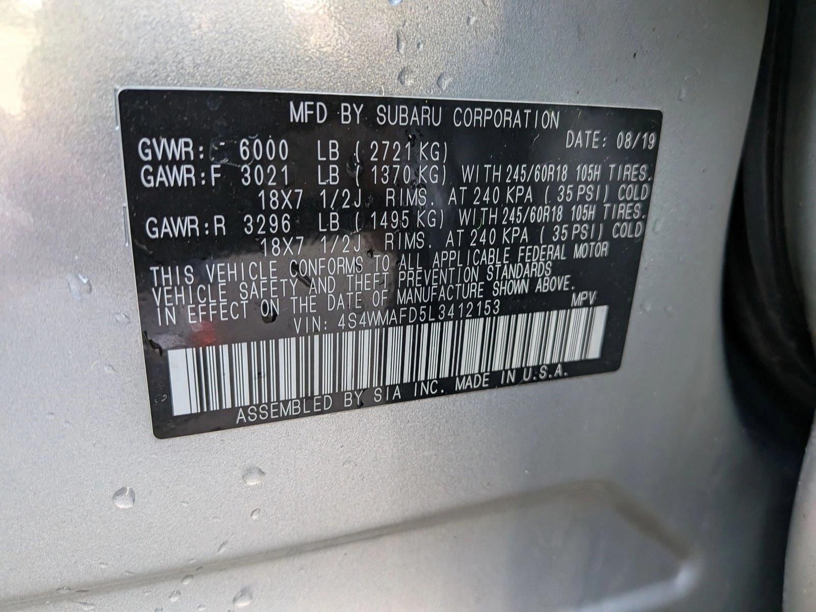 2020 SUBARU ASCENT - Image 25