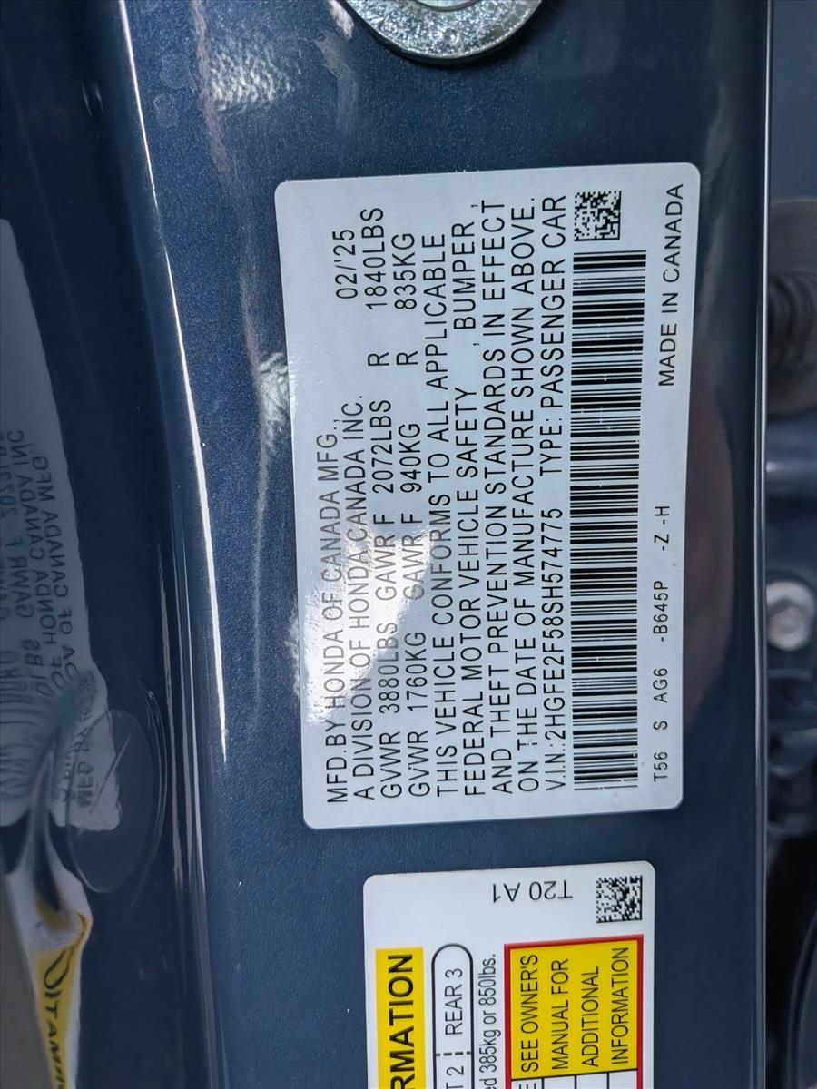 2025 HONDA CIVIC - Image 24