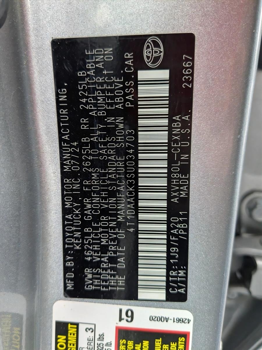 2025 TOYOTA CAMRY - Image 24