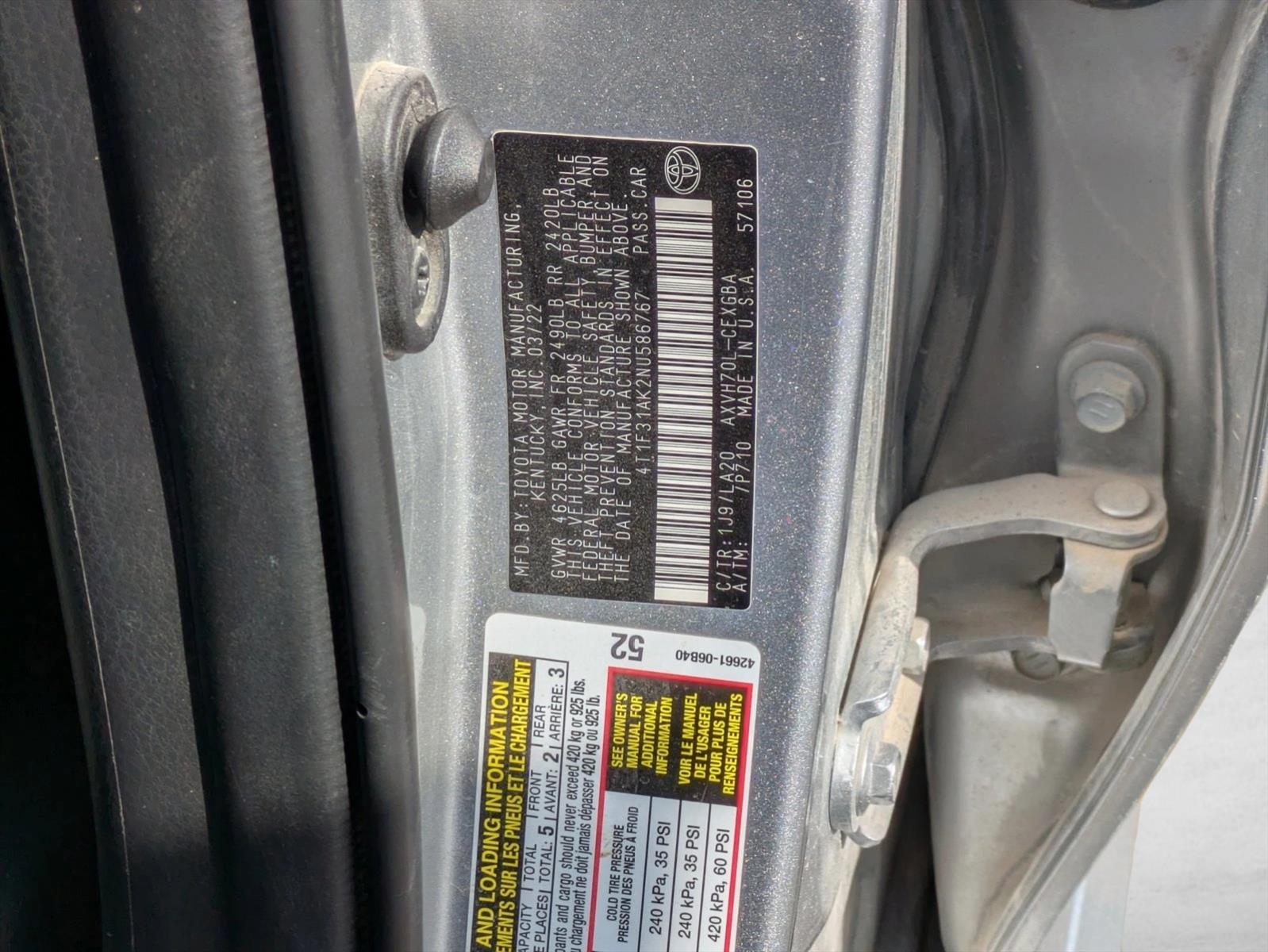 2022 TOYOTA CAMRY - Image 15