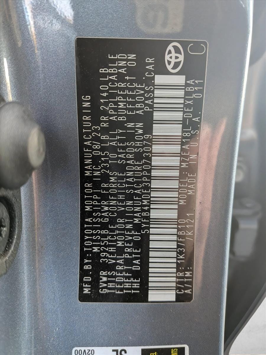 2023 TOYOTA COROLLA - Image 15