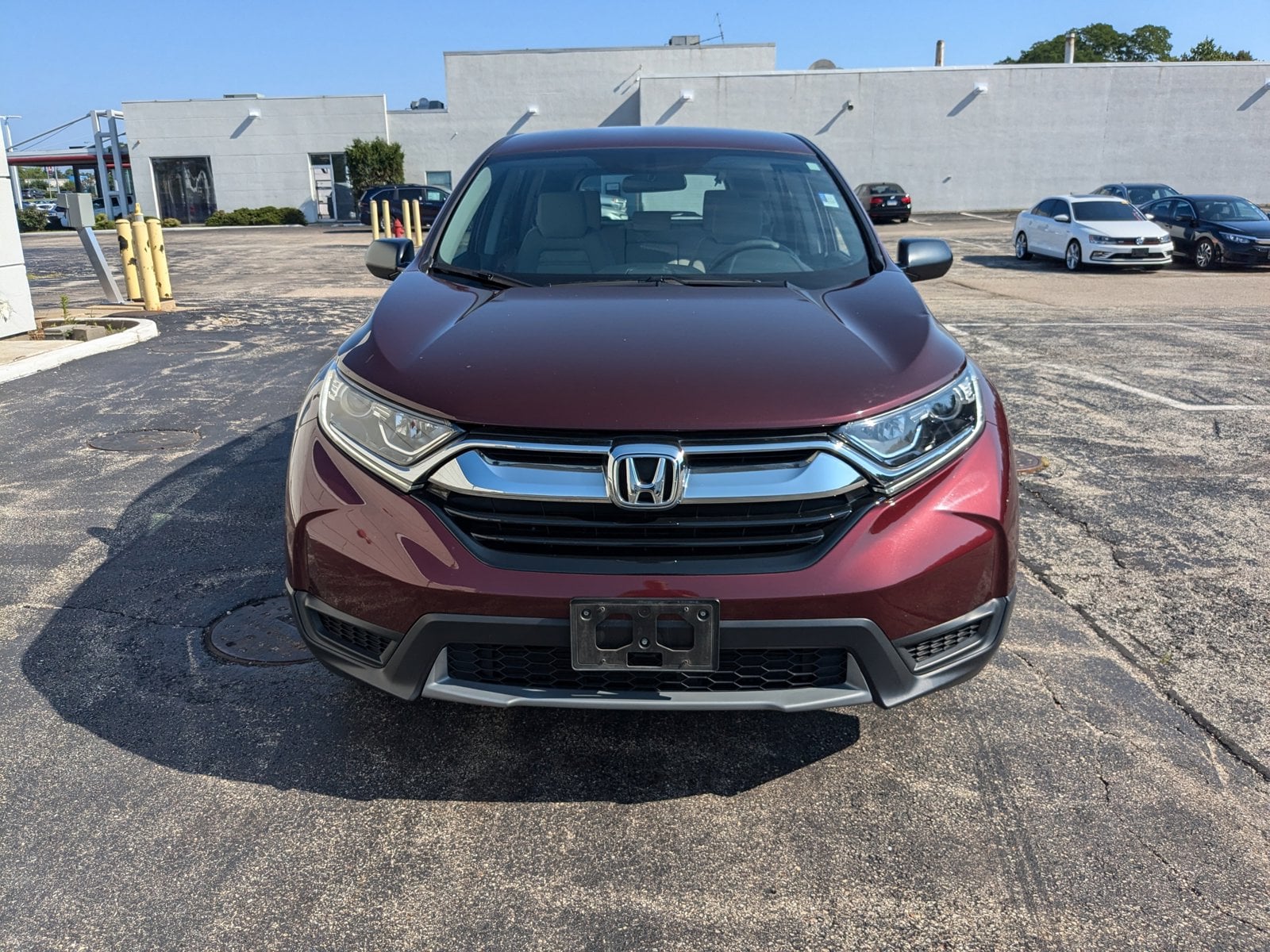 Used 2018 Honda CR-V LX with VIN 5J6RW5H32JL001422 for sale in Libertyville, IL