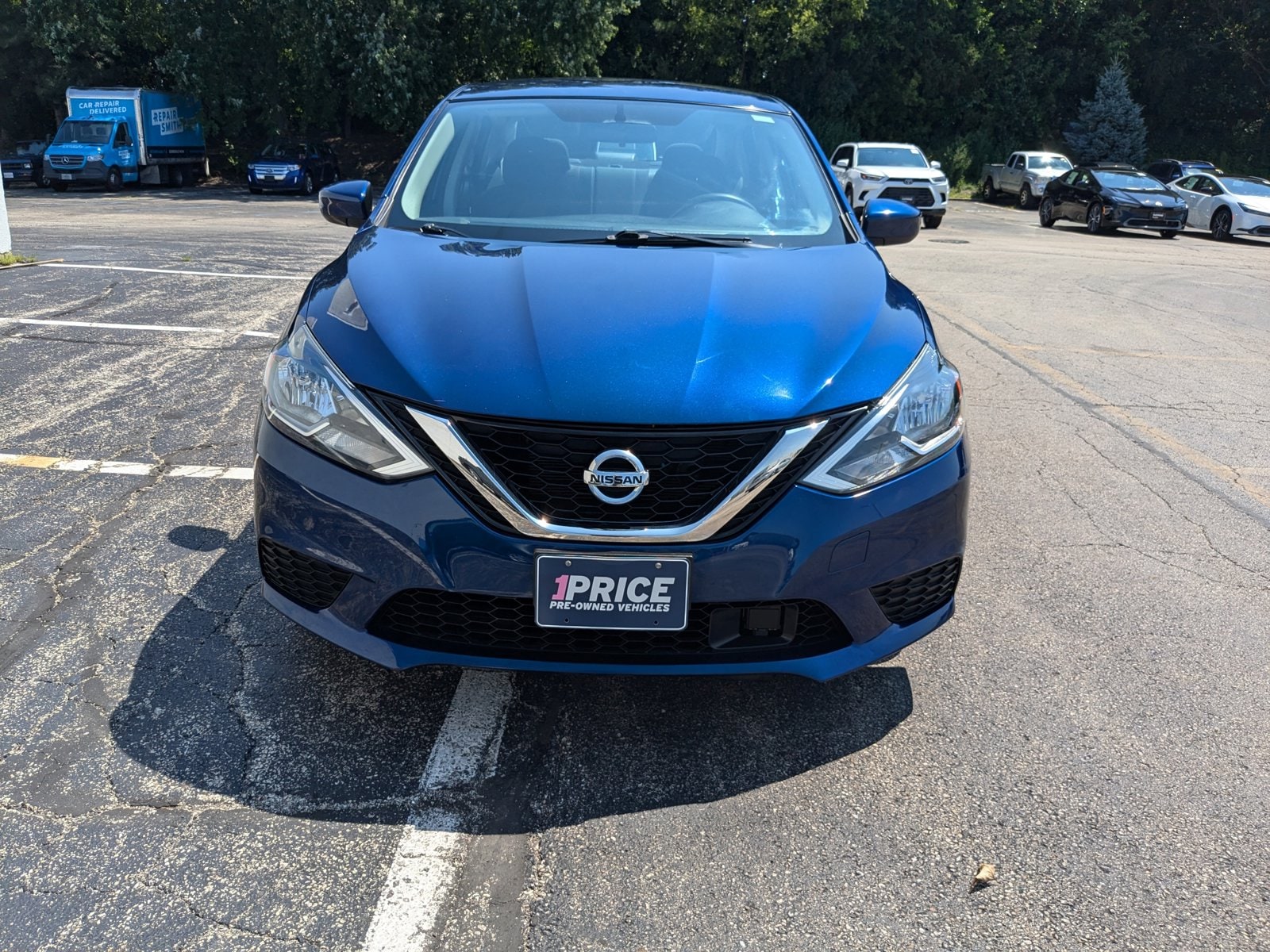 Used 2019 Nissan Sentra S with VIN 3N1AB7AP9KY236693 for sale in Libertyville, IL