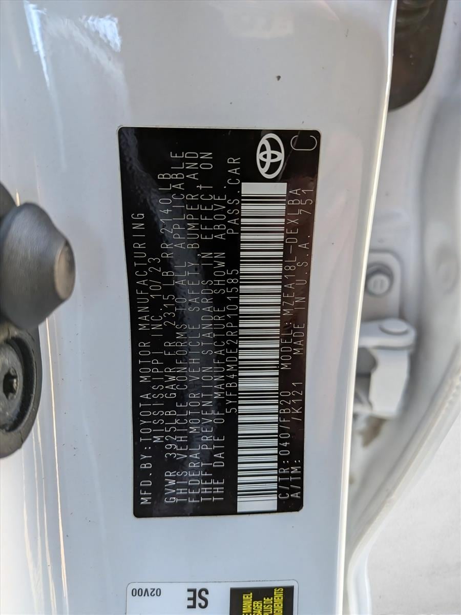 2024 TOYOTA COROLLA - Image 24