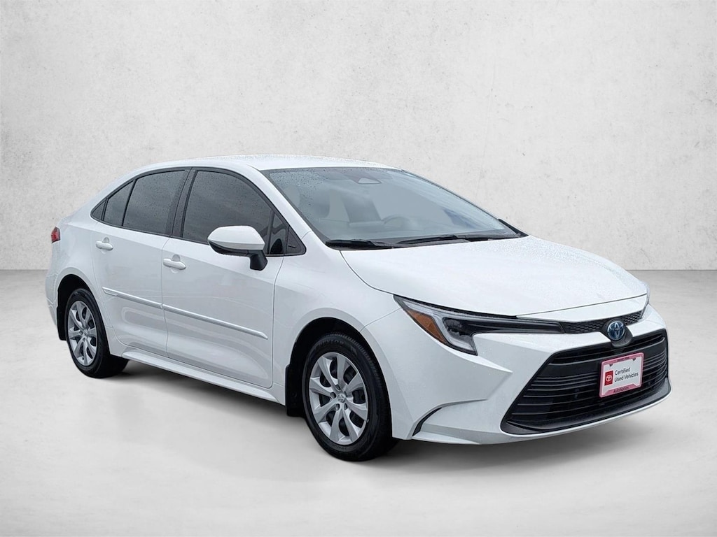 Certified 2025 Toyota Corolla Hybrid LE Sedan
