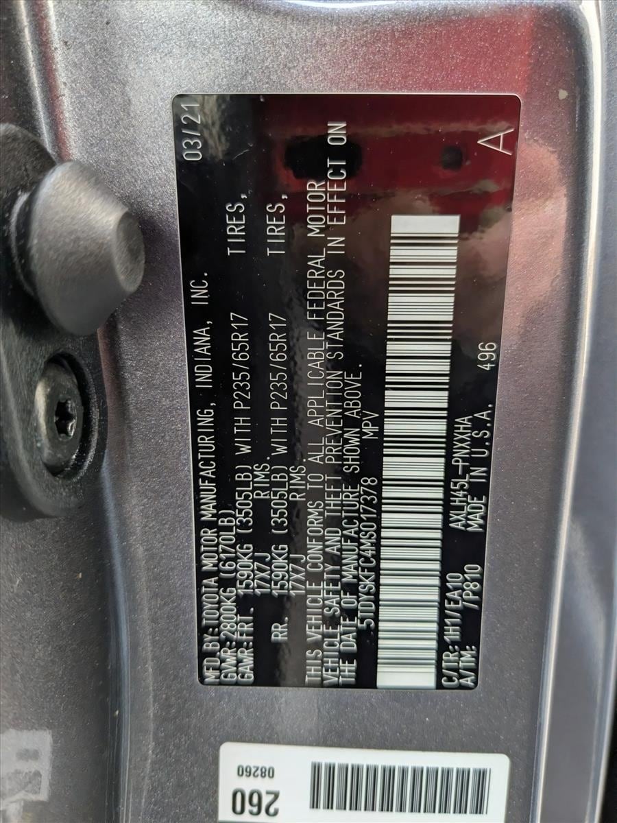 2021 TOYOTA SIENNA - Image 27