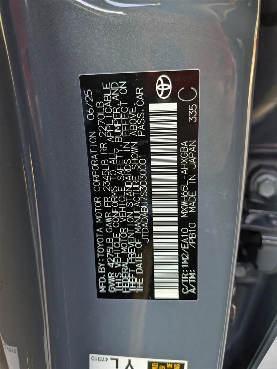 2025 TOYOTA PRIUS - Image 26