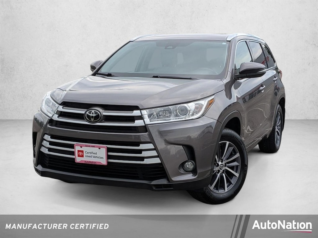 Certified 2018 Toyota Highlander XLE V6 SUV
