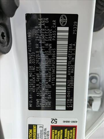 2023 TOYOTA CAMRY - Image 24