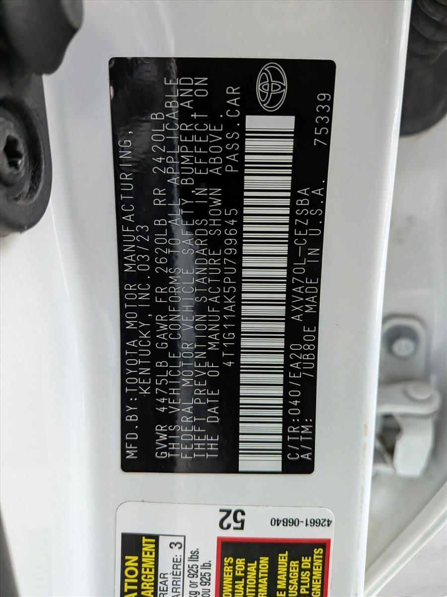 2023 TOYOTA CAMRY - Image 24