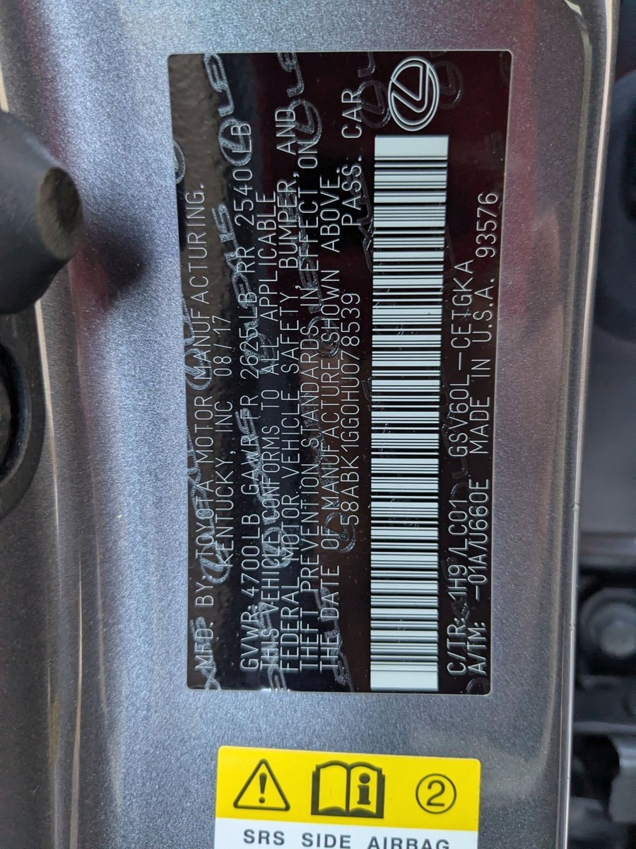 2017 LEXUS ES - Image 27