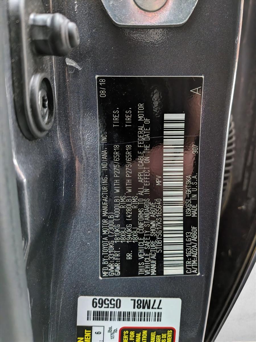 2019 TOYOTA SEQUOIA - Image 15