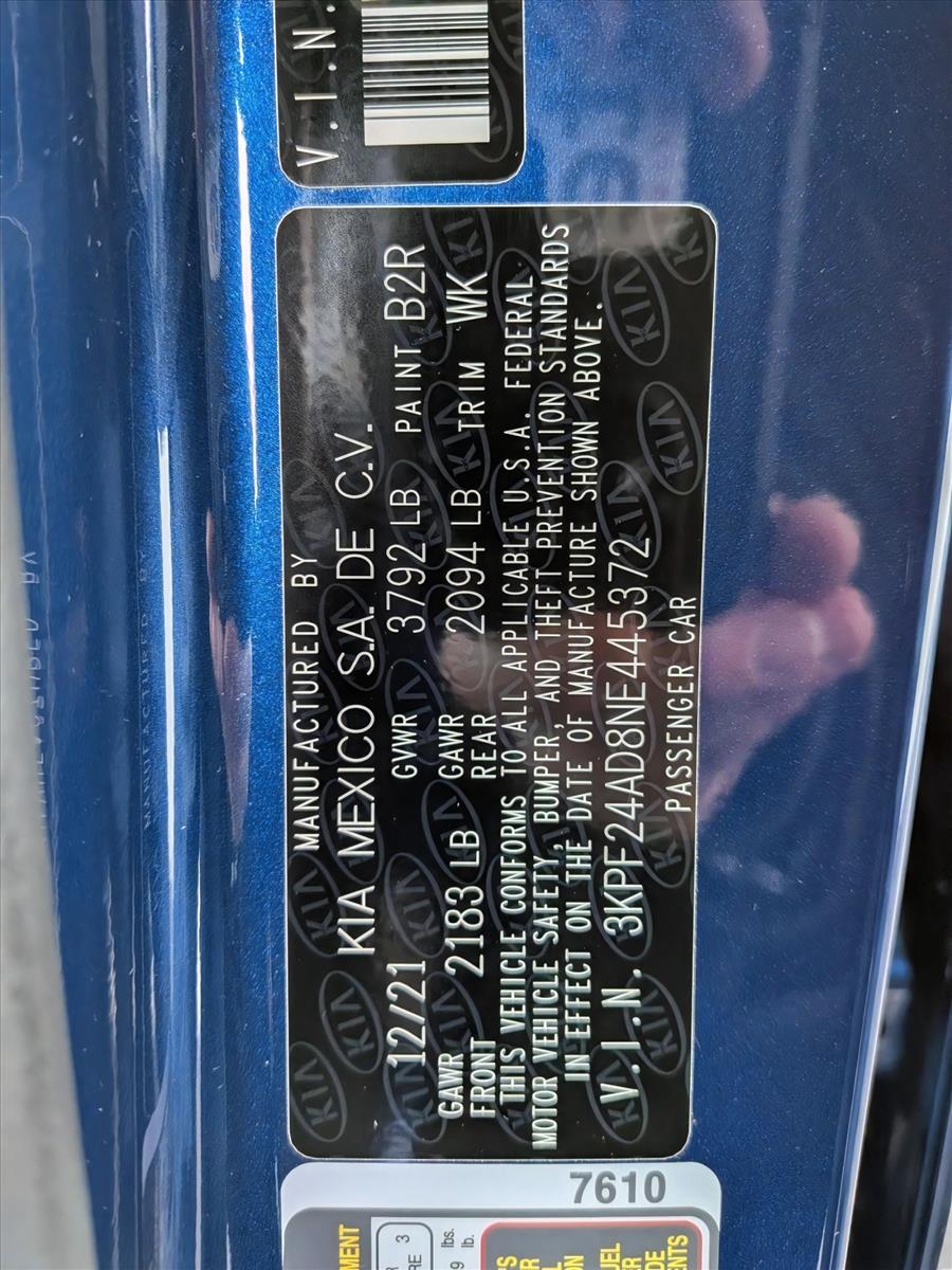 2022 KIA FORTE - Image 23