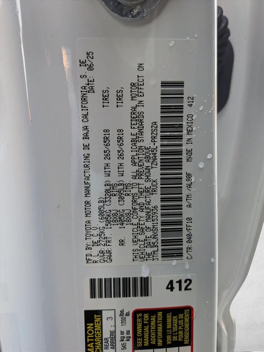 2025 TOYOTA TACOMA - Image 23