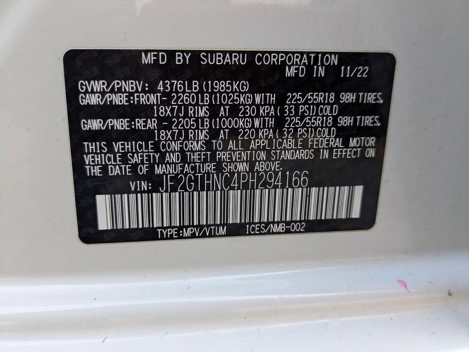 2023 SUBARU CROSSTREK - Image 26